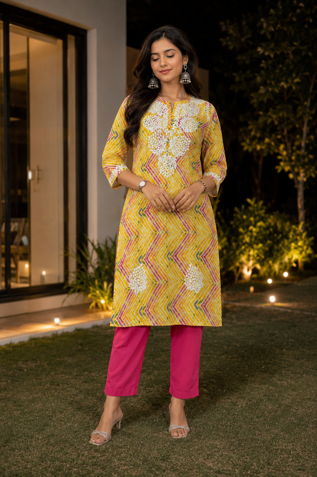 Kanak Noor Lucknowi Kurti