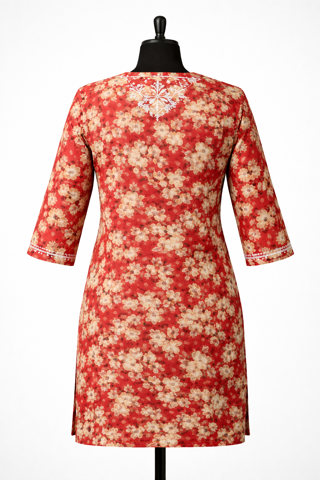 Ethnic Ease Mulmul Set | Lucknavi Kurti