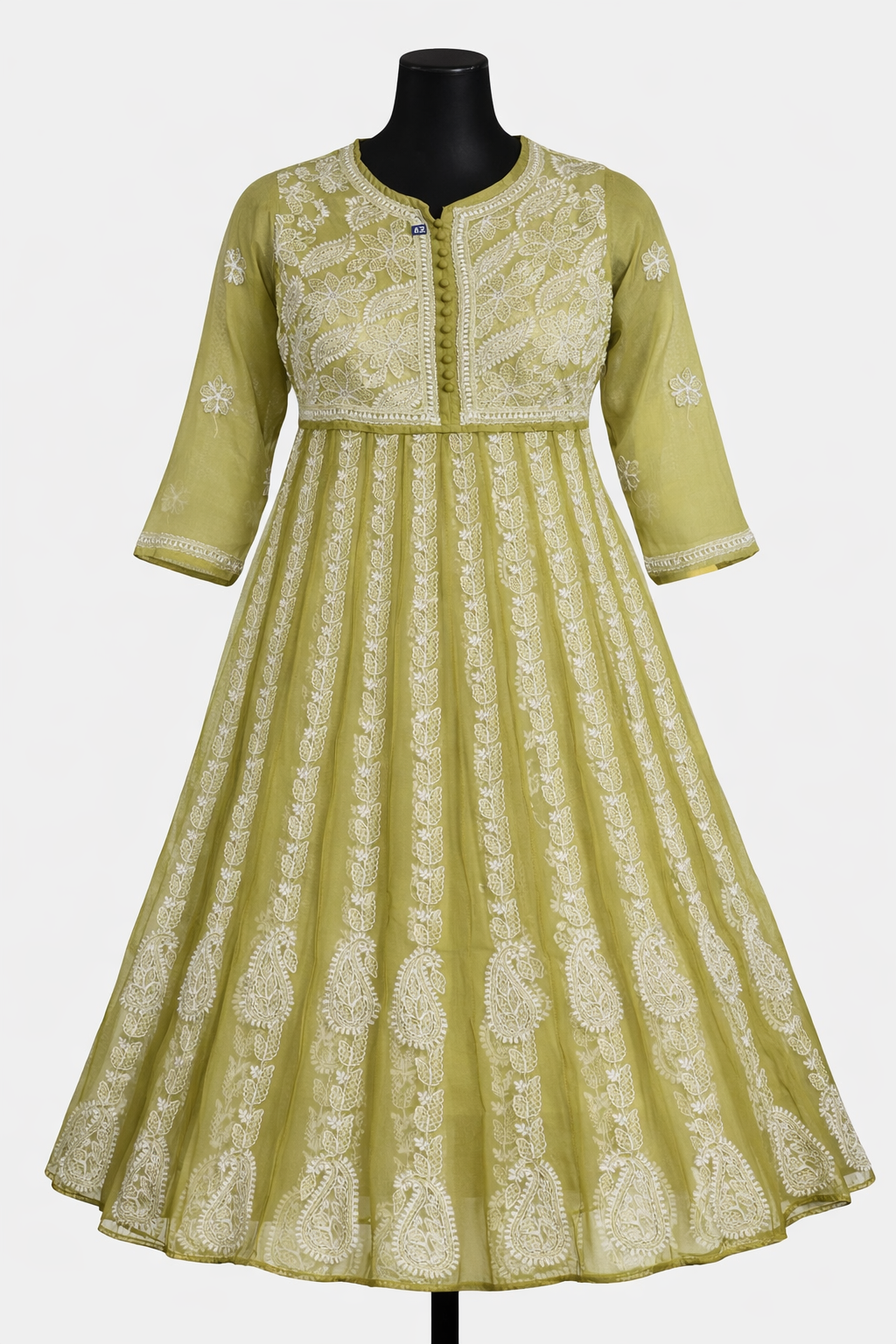 Royal Flare Suit Green | Lucknavi Kurti