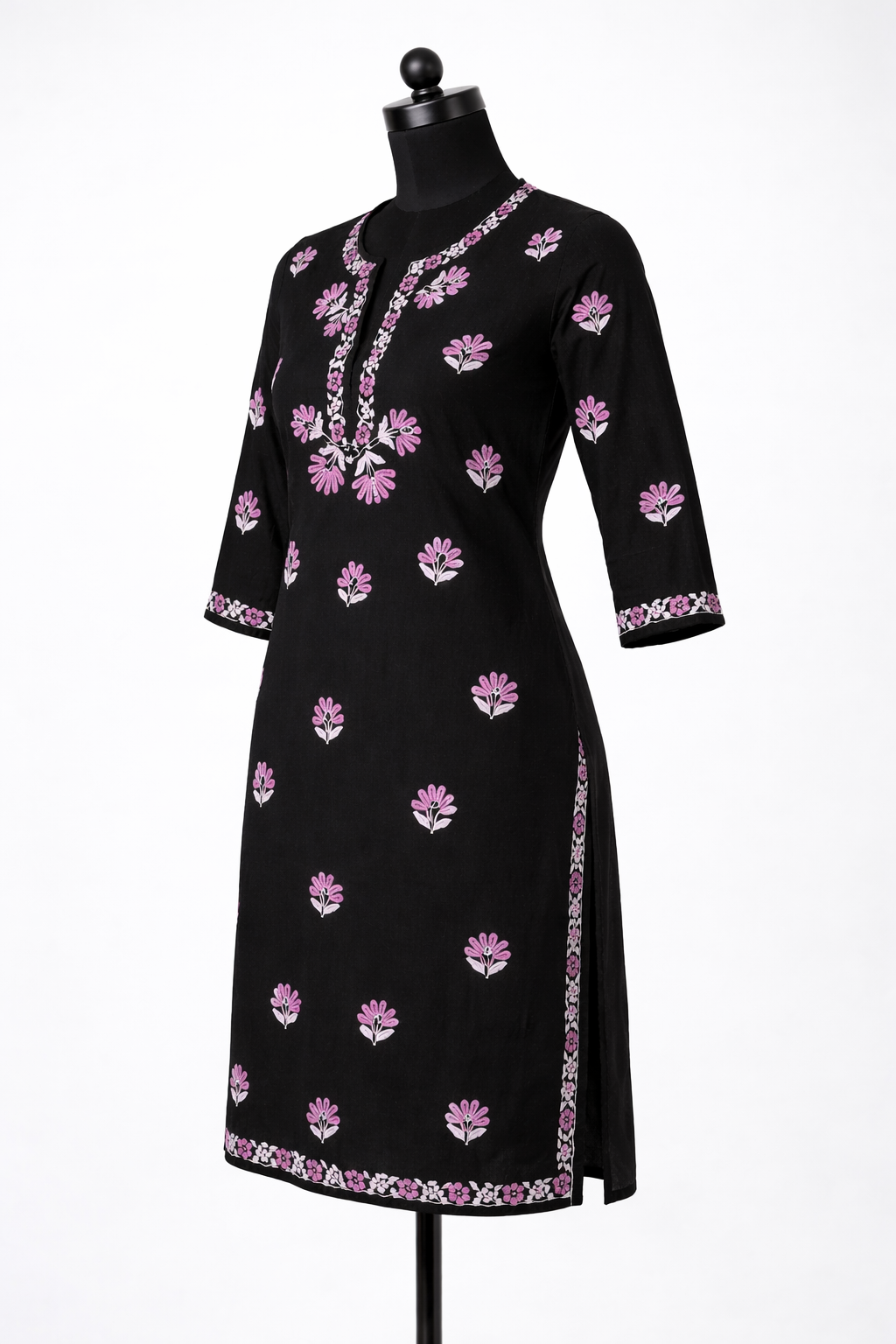 Black Grace Rayon Outfit