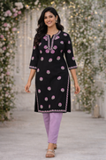 Black Grace Rayon Outfit